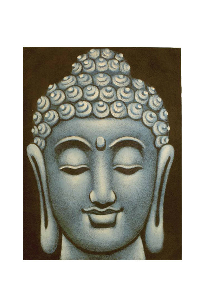 hlava-buddhy-modrá